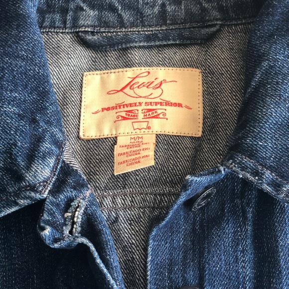 LEVIS Vintage dark wash denim jacket - Picture 5 of 6